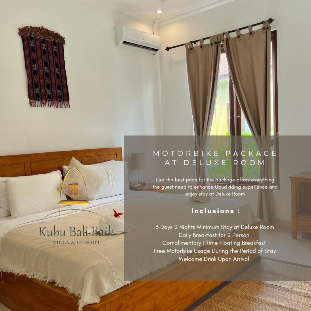 Kubu Bali Baik Villa & Resort - Chse Certified อูบุด ภายนอก รูปภาพ